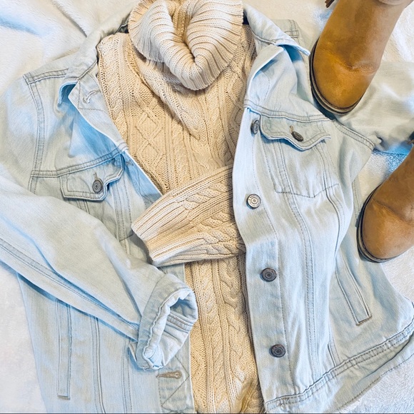 Sweaters - NWOT Croft & Barrow Cable Knit Turtleneck Sweater